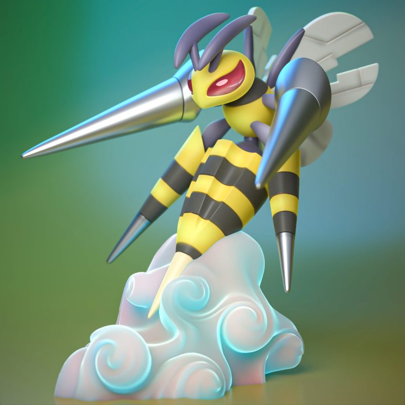 Ydeval 精灵宝可梦 大针蜂-P站图纸收藏馆