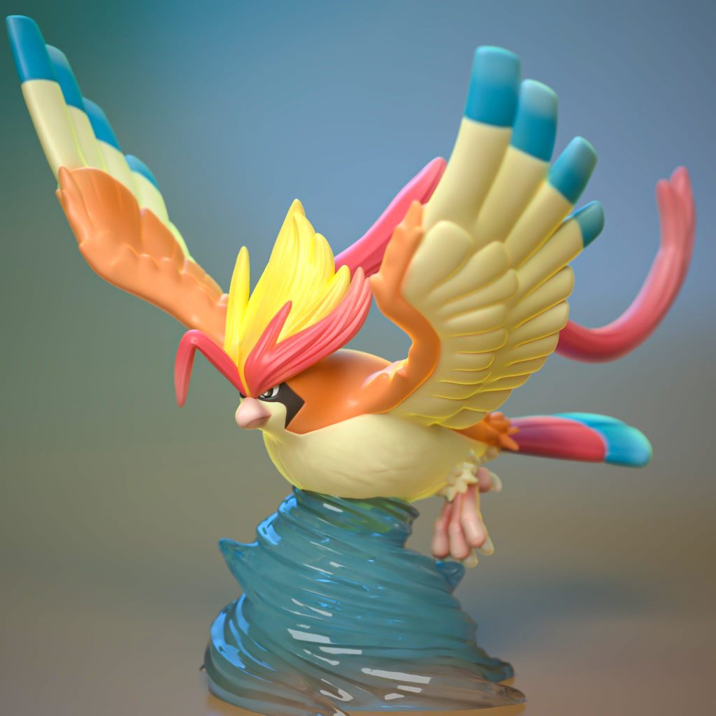 Ydeval 精灵宝可梦 大比鸟-P站图纸收藏馆