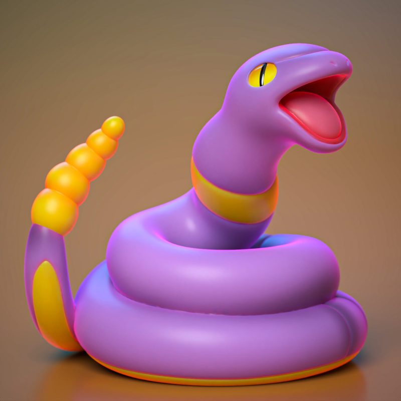 Ydeval 精灵宝可梦 阿柏蛇-P站图纸收藏馆