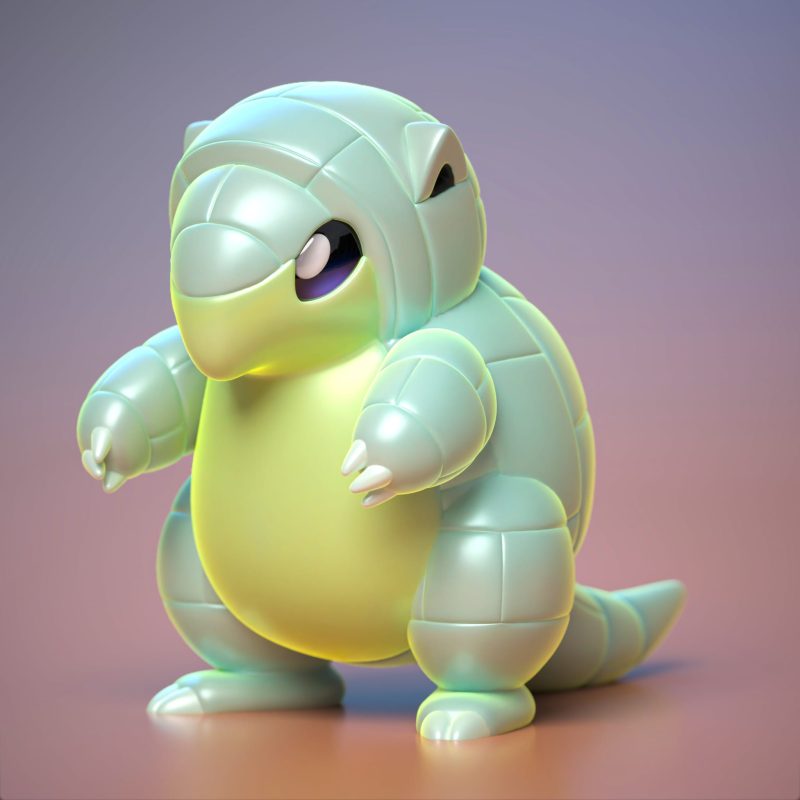 Ydeval 精灵宝可梦 阿罗拉穿山鼠-P站图纸收藏馆