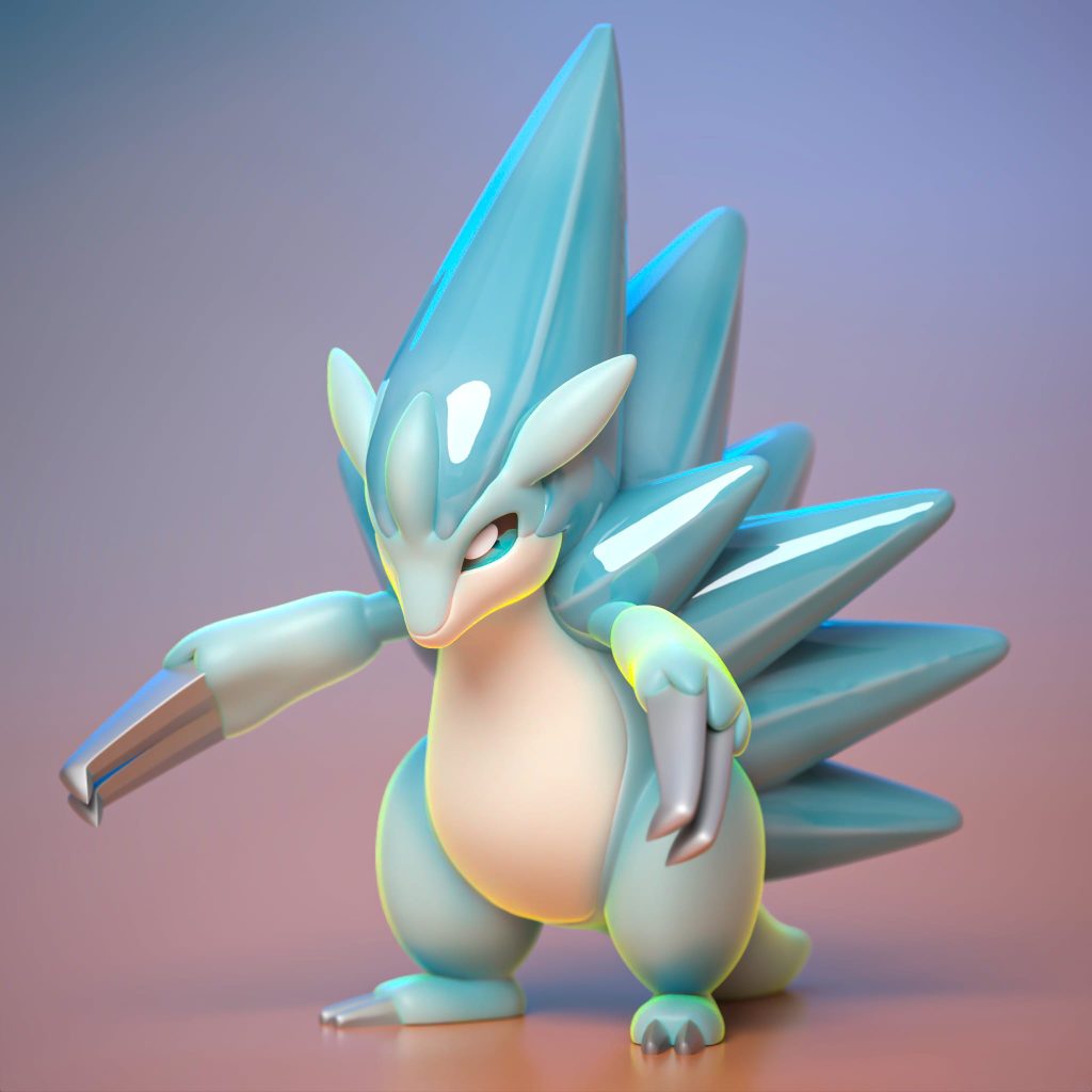 Ydeval 精灵宝可梦 阿罗拉穿山王-P站图纸收藏馆