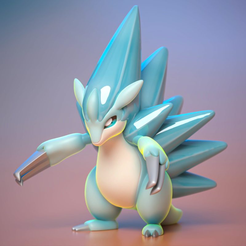 Ydeval 精灵宝可梦 阿罗拉穿山王-P站图纸收藏馆