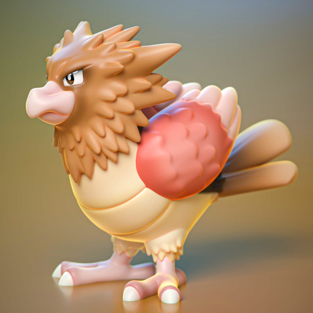 Ydeval 精灵宝可梦 烈雀-P站图纸收藏馆