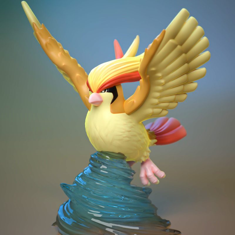 Ydeval 精灵宝可梦 大比鸟-P站图纸收藏馆