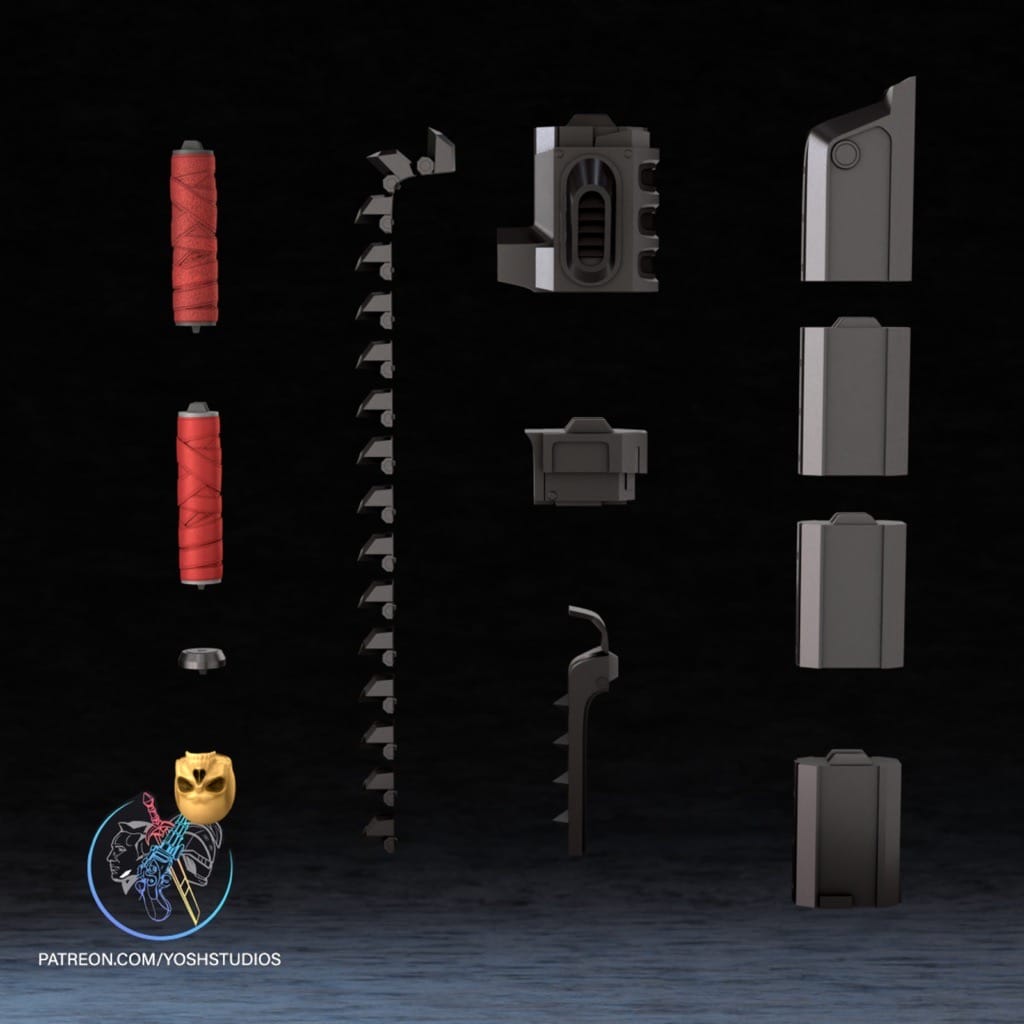 图片[4]-Yosh 战锤40k 希德拉弗型链锯剑-P站图纸收藏馆