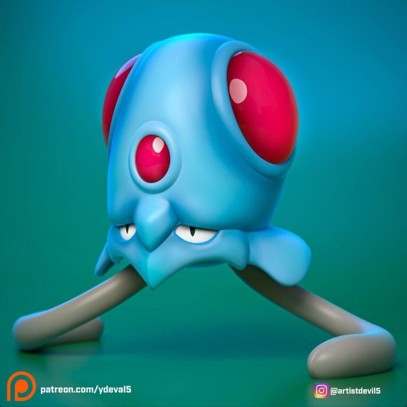 Ydeval 精灵宝可梦 玛瑙水母-P站图纸收藏馆