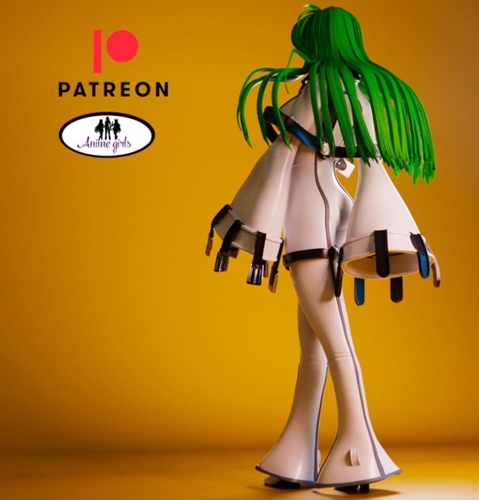 图片[2]-ANIME GIRLS 反叛的鲁路修 C.C-P站图纸收藏馆