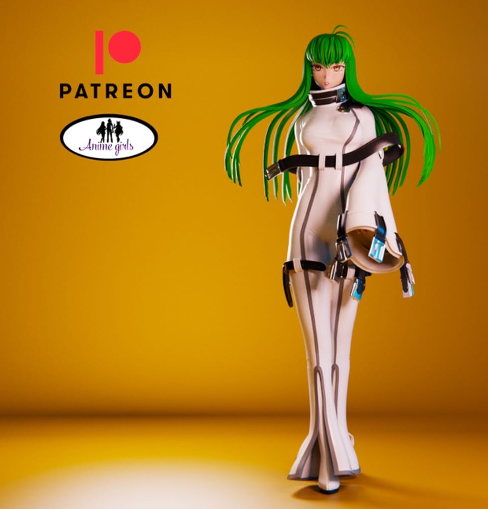 ANIME GIRLS 反叛的鲁路修 C.C-P站图纸收藏馆