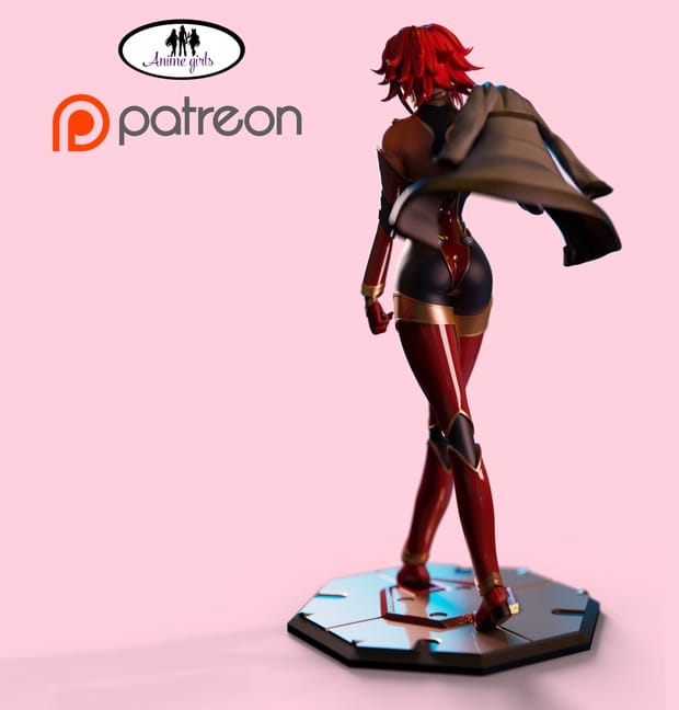 图片[2]-ANIME GIRLS 反叛的鲁路修 卡莲·休妲菲尔特-P站图纸收藏馆