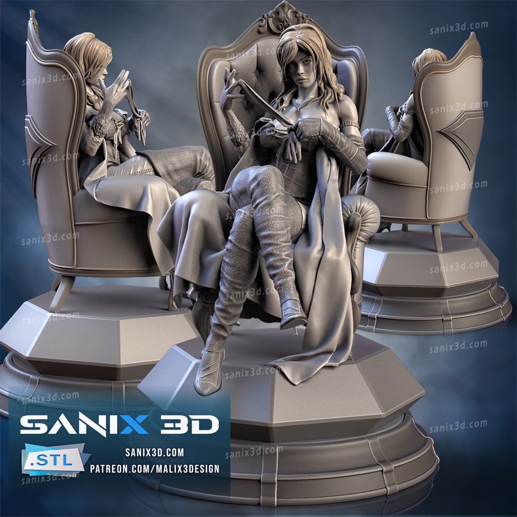 图片[2]-Sanix3d 漫威 爱玛·弗洛斯特-P站图纸收藏馆