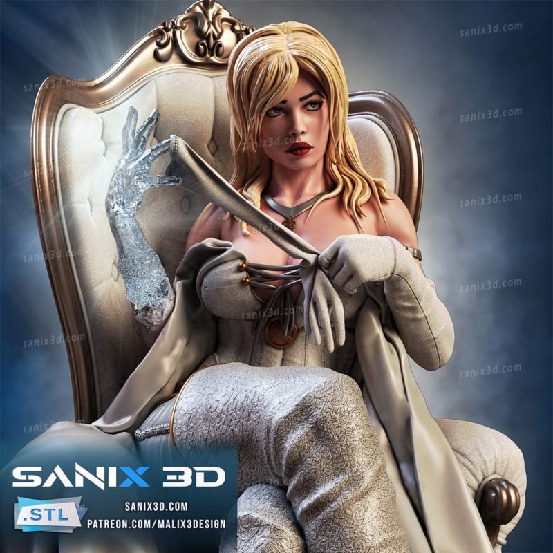 Sanix3d 漫威 爱玛·弗洛斯特-P站图纸收藏馆