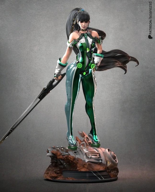 Soarez3D 星刃 伊芙-P站图纸收藏馆