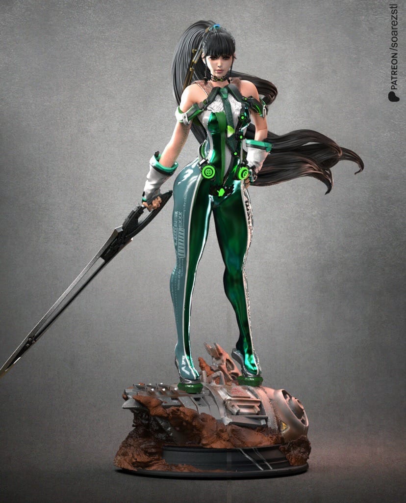 Soarez3D 星刃 伊芙-P站图纸收藏馆