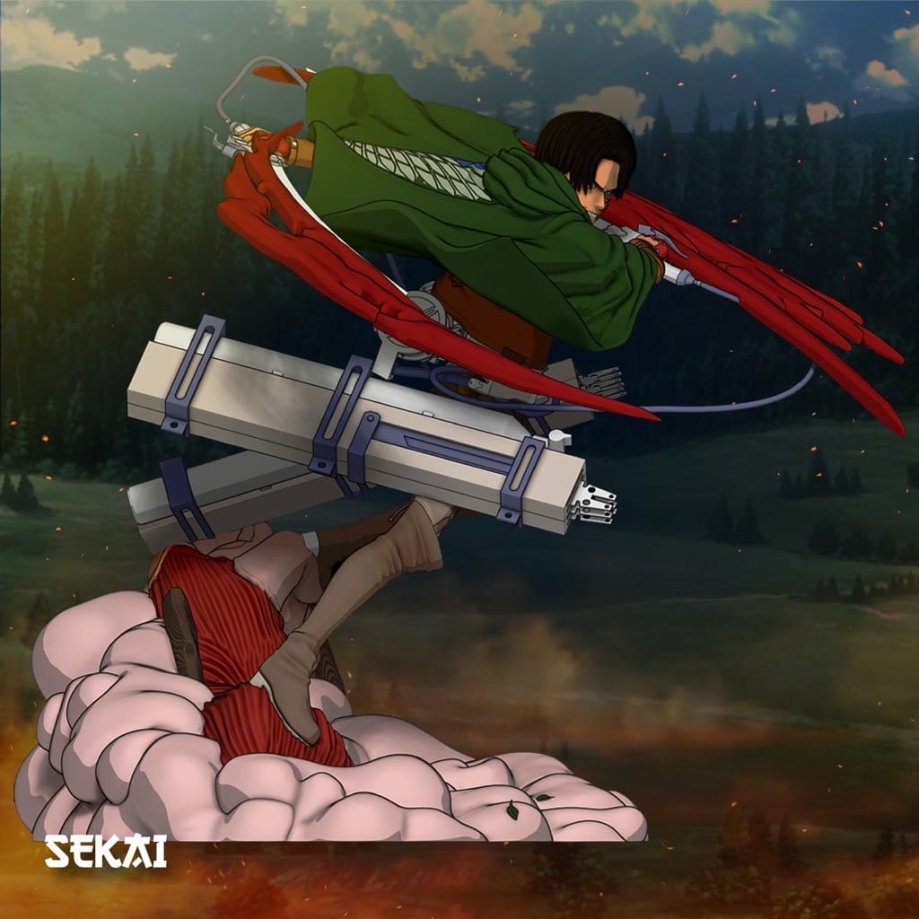 图片[2]-Sekai 进击的巨人 利威尔·阿克曼-P站图纸收藏馆