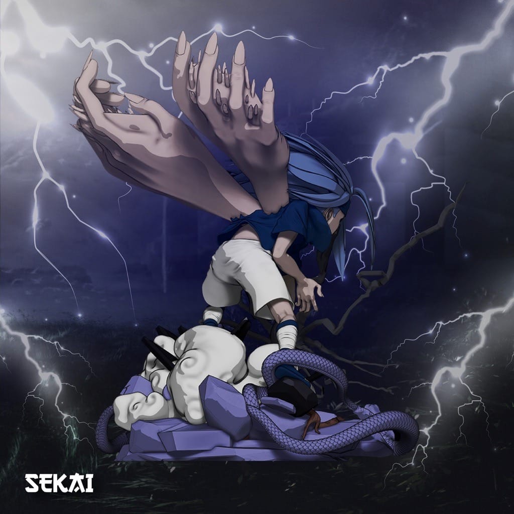 图片[2]-Sekai 火影忍者 佐助-P站图纸收藏馆