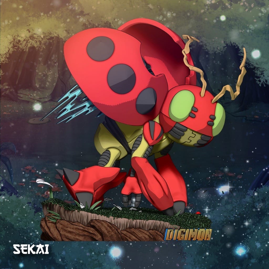 图片[2]-Sekai 数码宝贝 瓢虫兽-P站图纸收藏馆