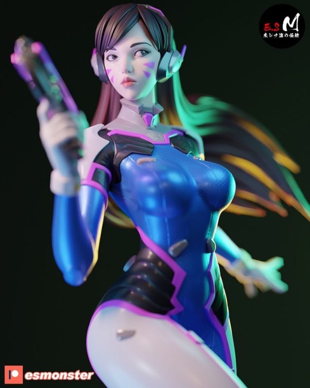 ESMonster 守望先锋 D.VA-P站图纸收藏馆