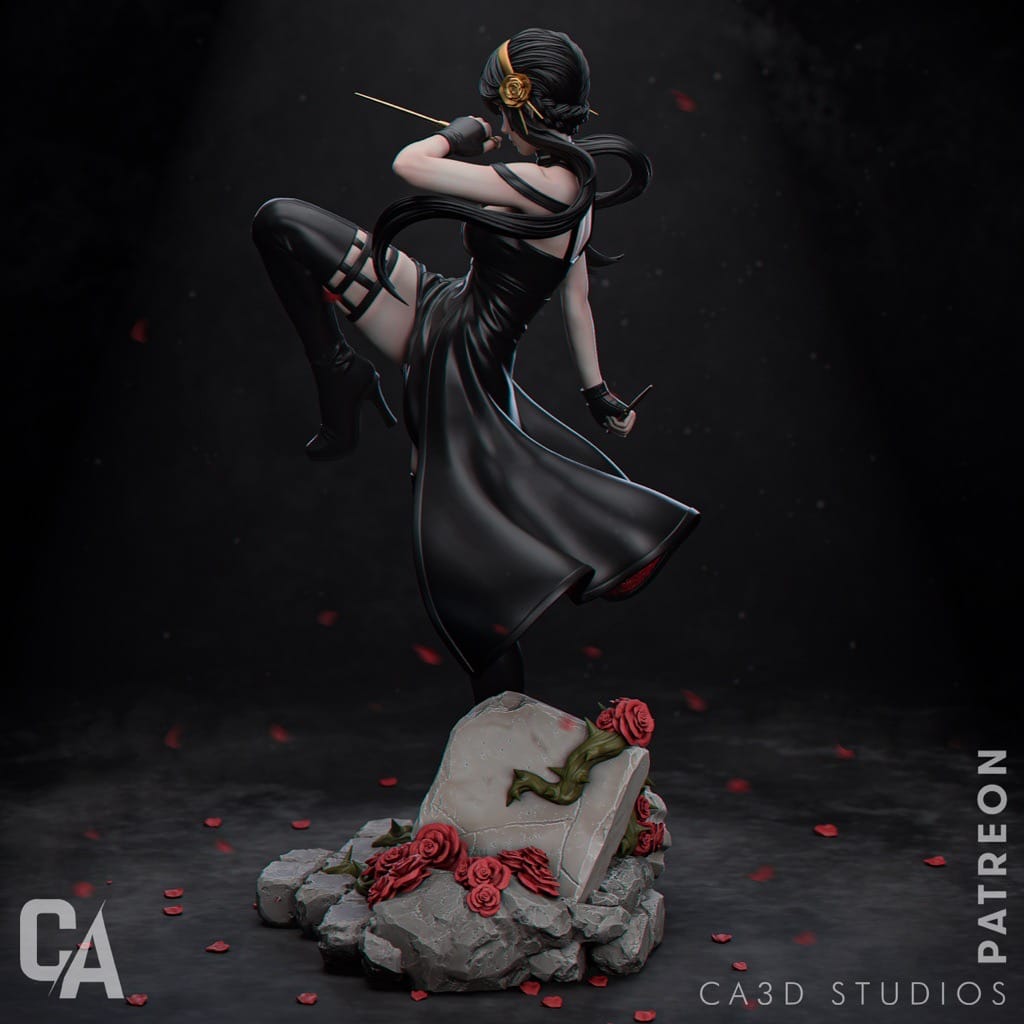 图片[2]-CA3D 间谍过家家 约尔·福杰-P站图纸收藏馆