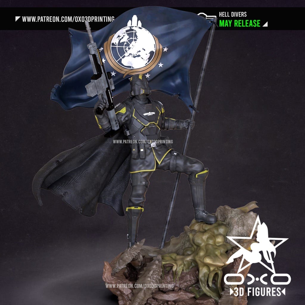 图片[2]-OXO3D 绝地潜兵-P站图纸收藏馆