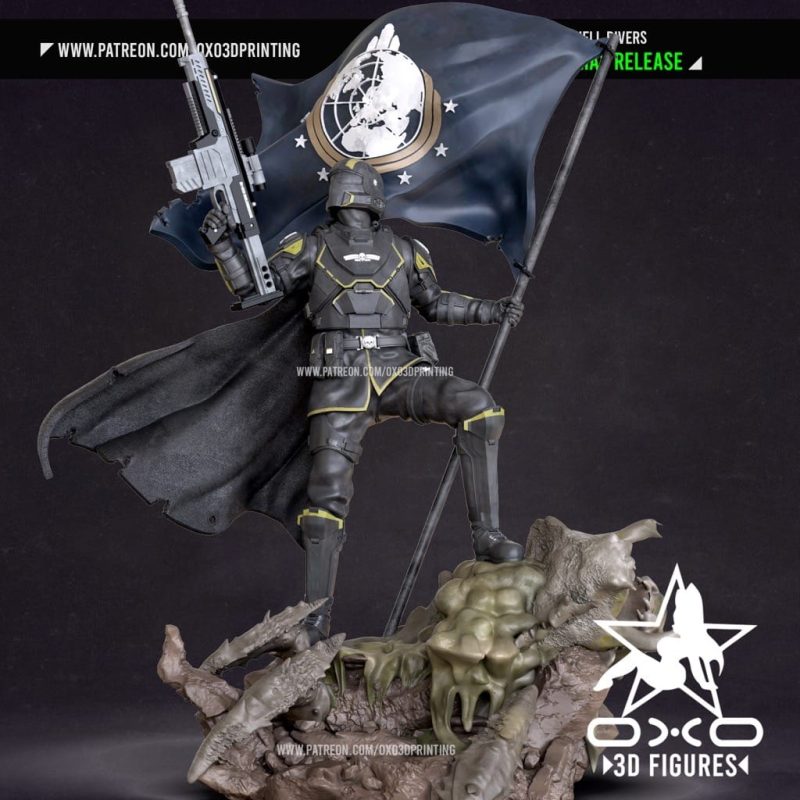 OXO3D 绝地潜兵-P站图纸收藏馆