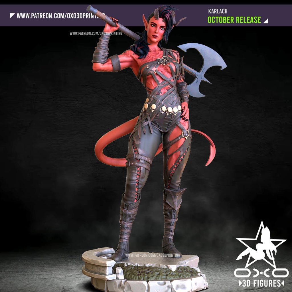 OXO3D 博德之门 卡拉克-P站图纸收藏馆