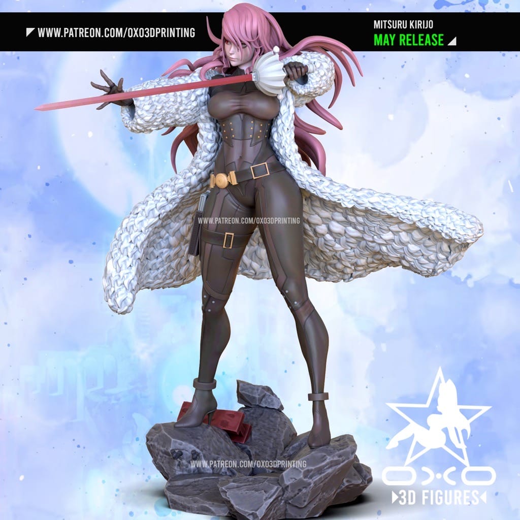 图片[2]-OXO3D 女神异闻录 桐条美鹤-P站图纸收藏馆