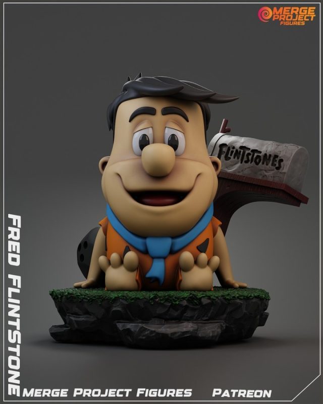 MPF 摩登原始人 弗雷德-P站图纸收藏馆