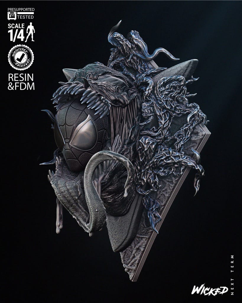 图片[2]-3DWicked 漫威 毒液-P站图纸收藏馆