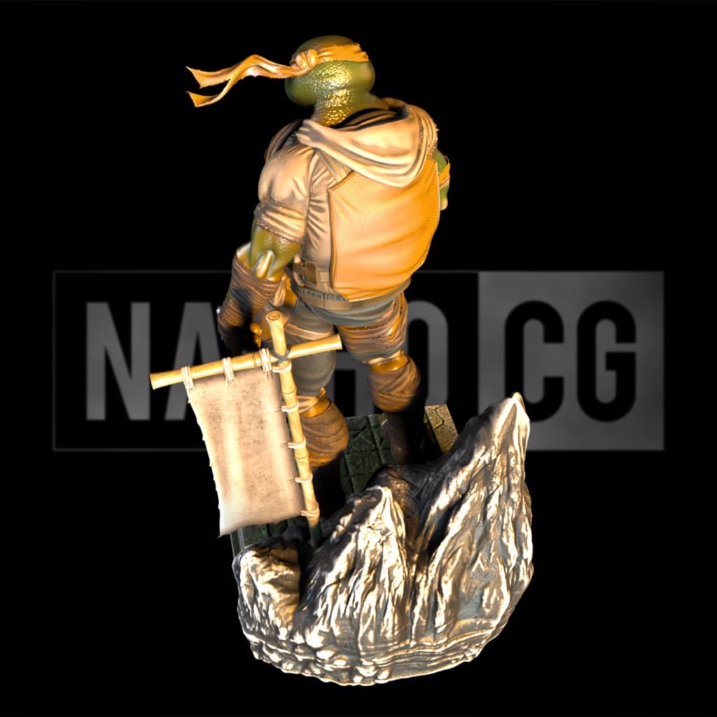 图片[2]-Nacho CG 忍者神龟 浪人龟-P站图纸收藏馆