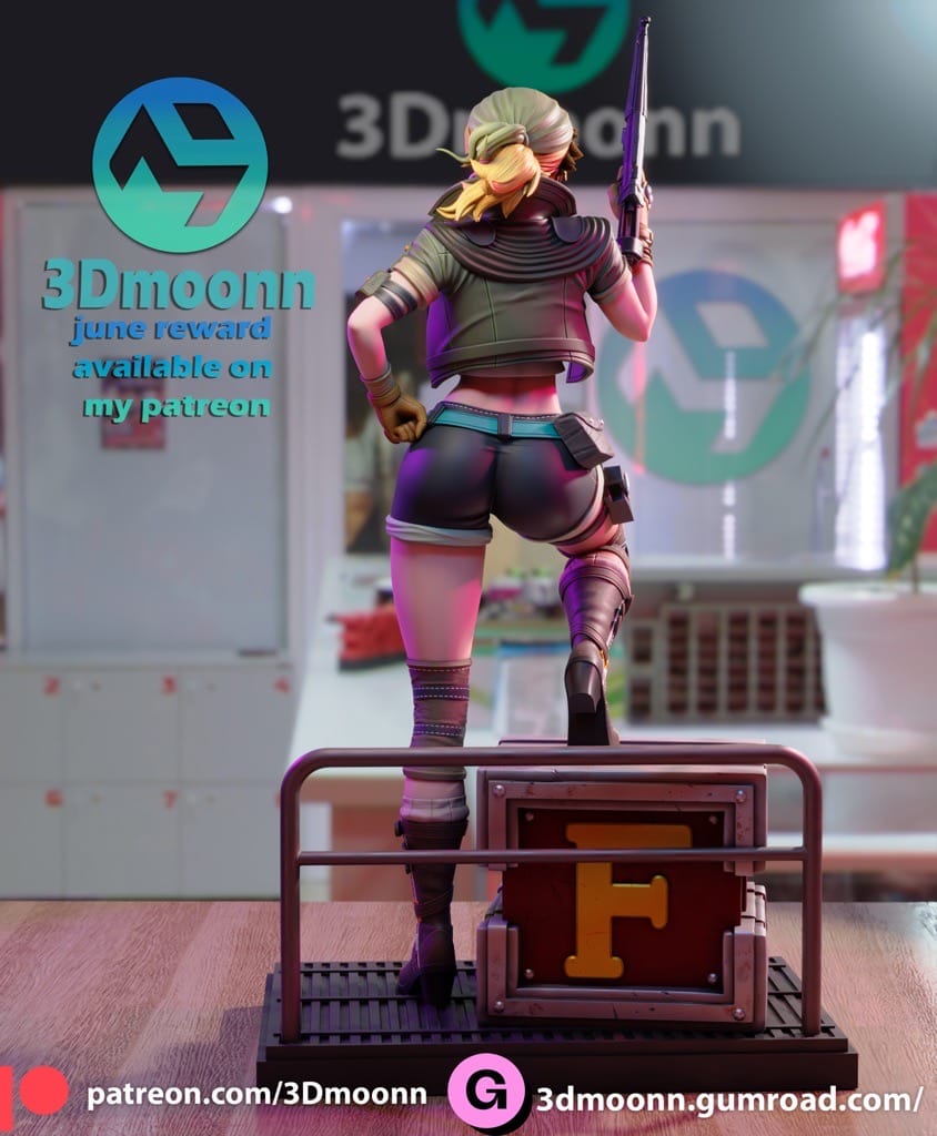 图片[2]-3Dmoonn 合金弹头 笠本英里-P站图纸收藏馆