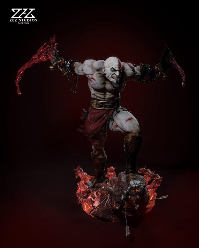 ZEZ STUDIOS 战神 奎托斯-P站图纸收藏馆