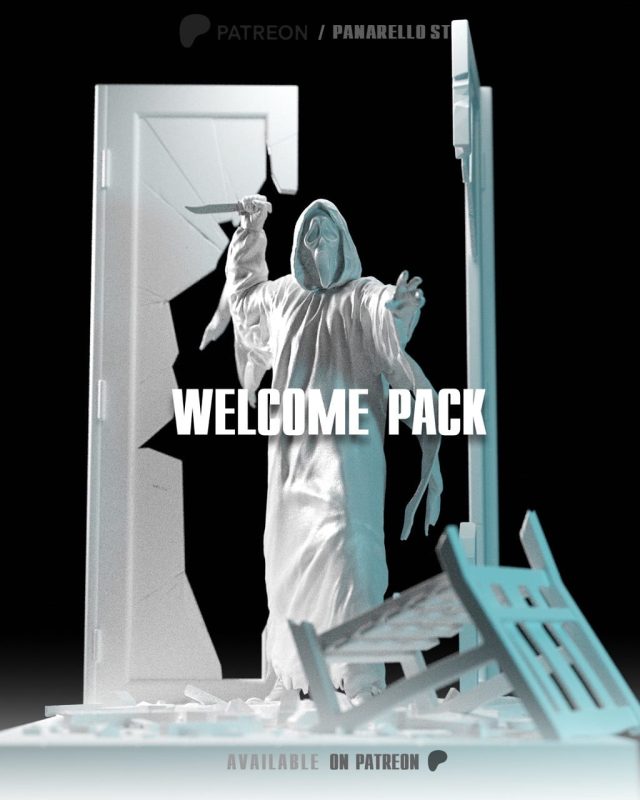 Panarello 惊声尖叫 鬼面-P站图纸收藏馆