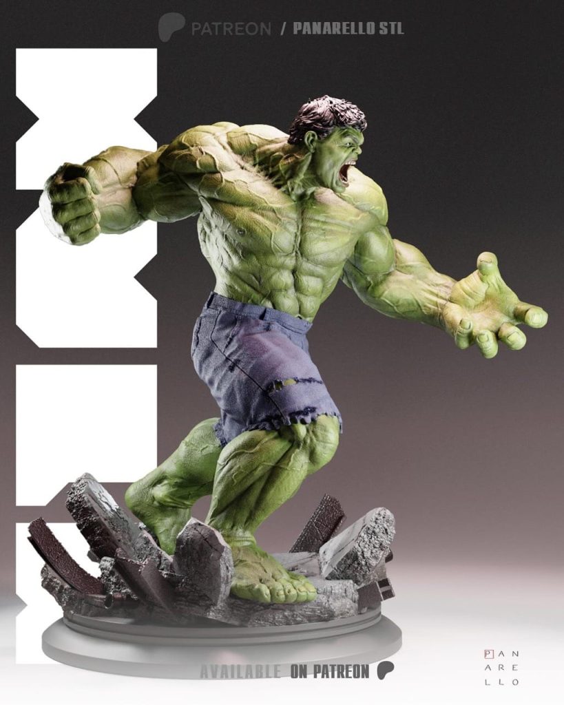 Panarello 漫威 绿巨人-P站图纸收藏馆