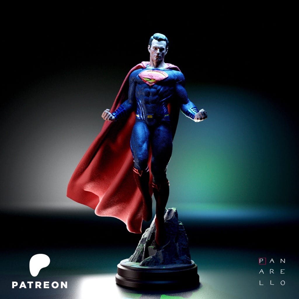 Panarello DC漫画 超人-P站图纸收藏馆