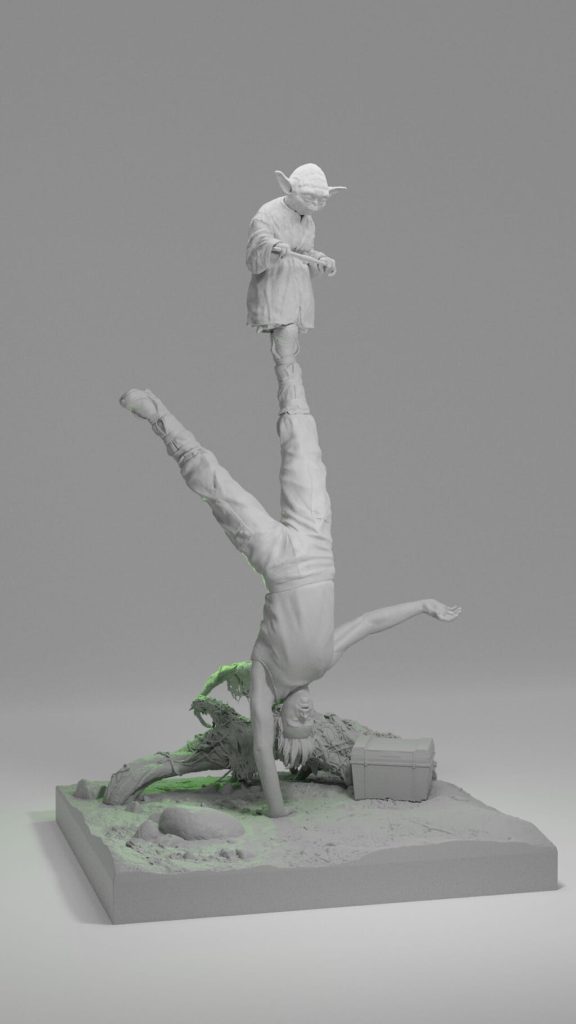 图片[2]-Panarello 星球大战 尤达大师-P站图纸收藏馆