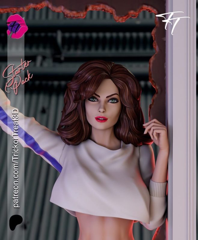 Trick 摩登保姆 凯莉·勒布洛克-P站图纸收藏馆