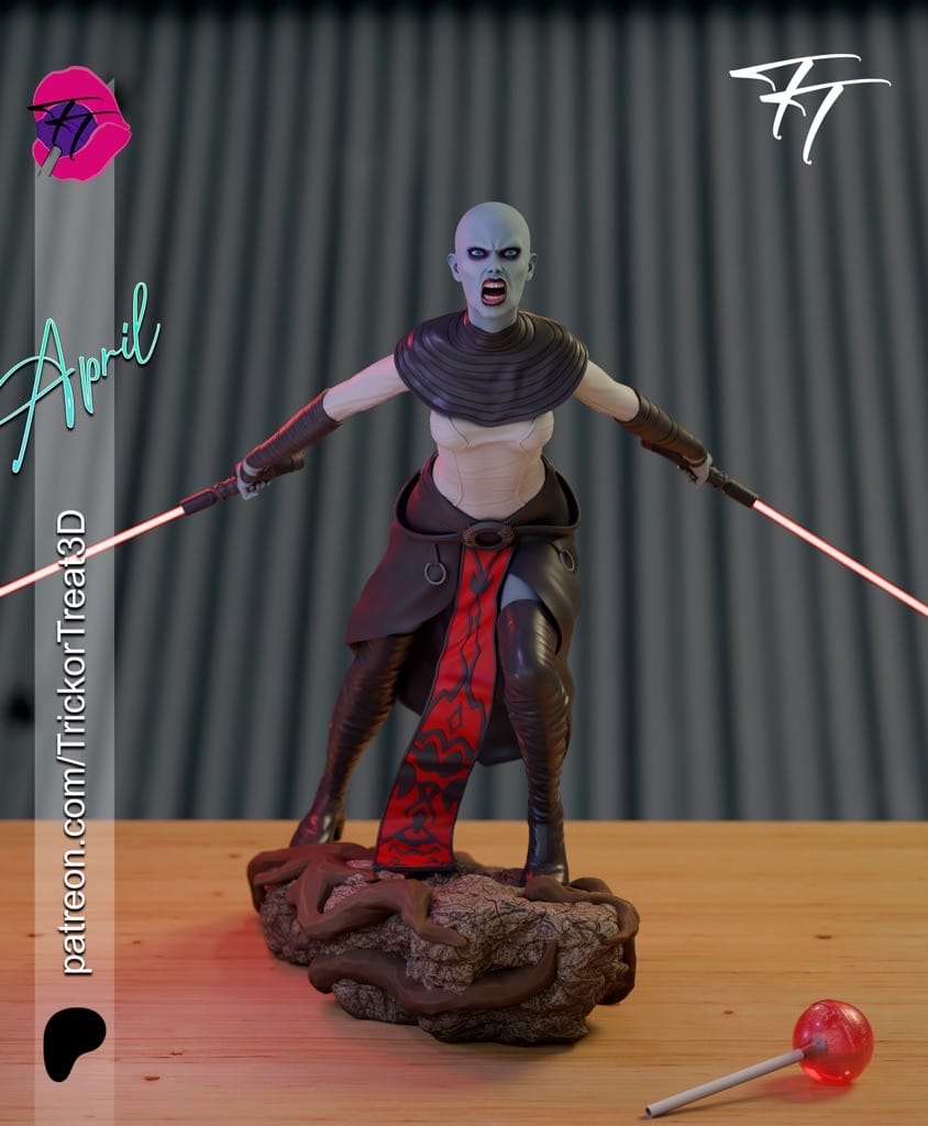 图片[2]-Trick 星球大战 阿萨吉·文崔斯-P站图纸收藏馆