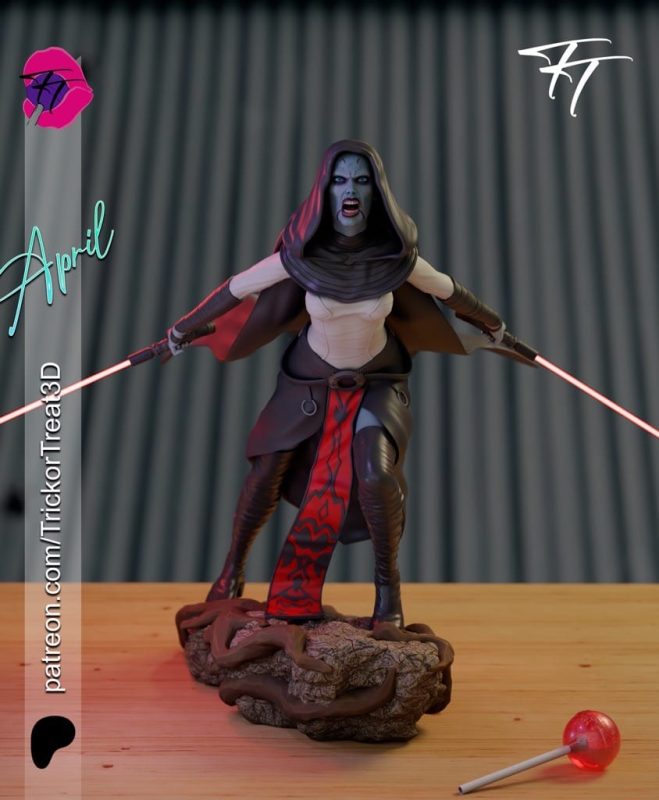 Trick 星球大战 阿萨吉·文崔斯-P站图纸收藏馆