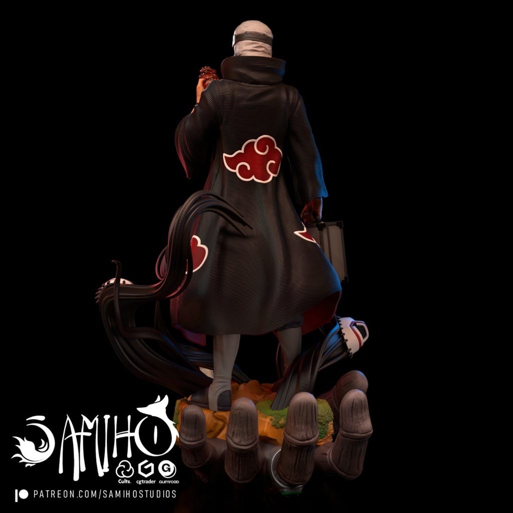 图片[2]-Samiho 火影忍者 角都-P站图纸收藏馆