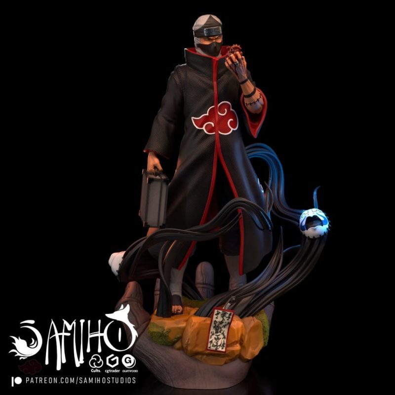 Samiho 火影忍者 角都-P站图纸收藏馆