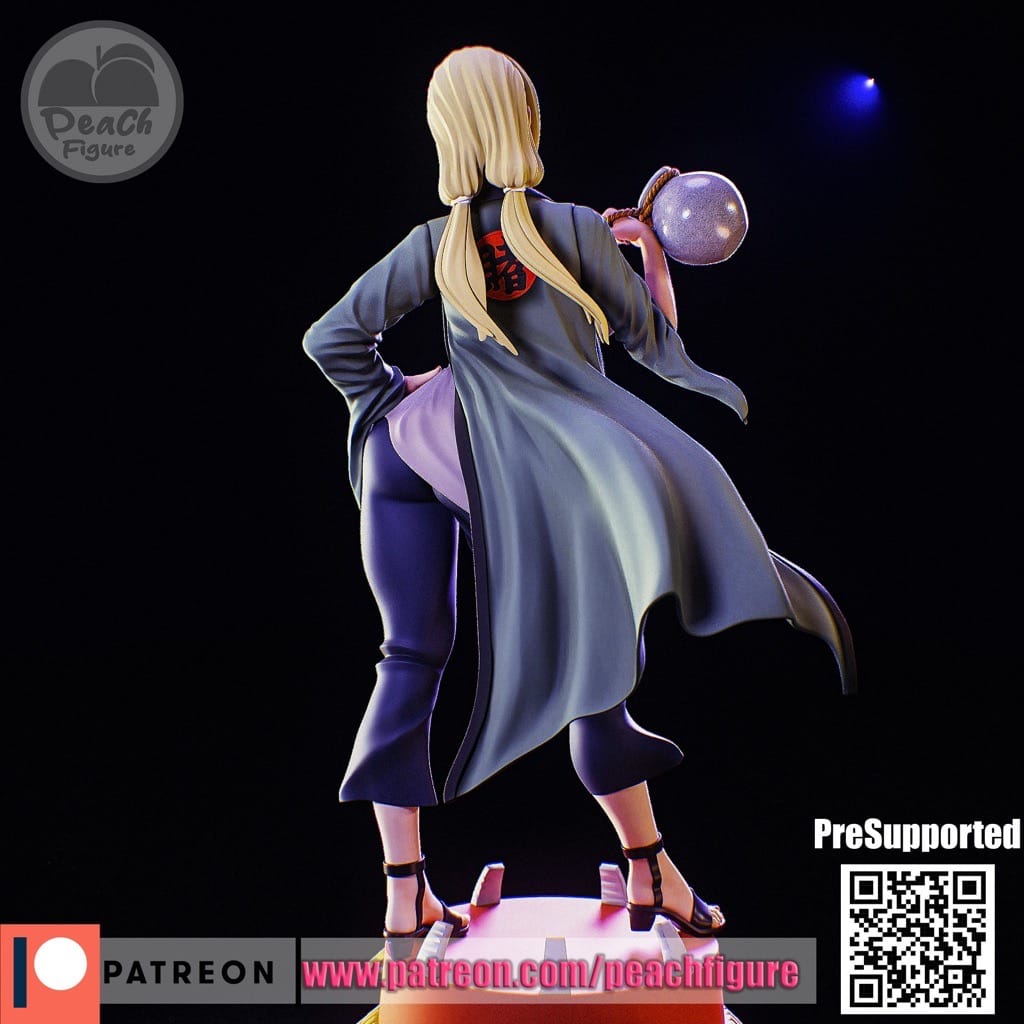 图片[2]-Peach Figure 火影忍者 纲手-P站图纸收藏馆