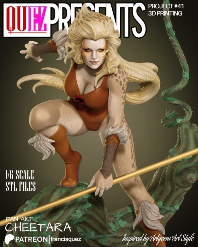 Francis Quez 霹雳猫 豹猫-P站图纸收藏馆