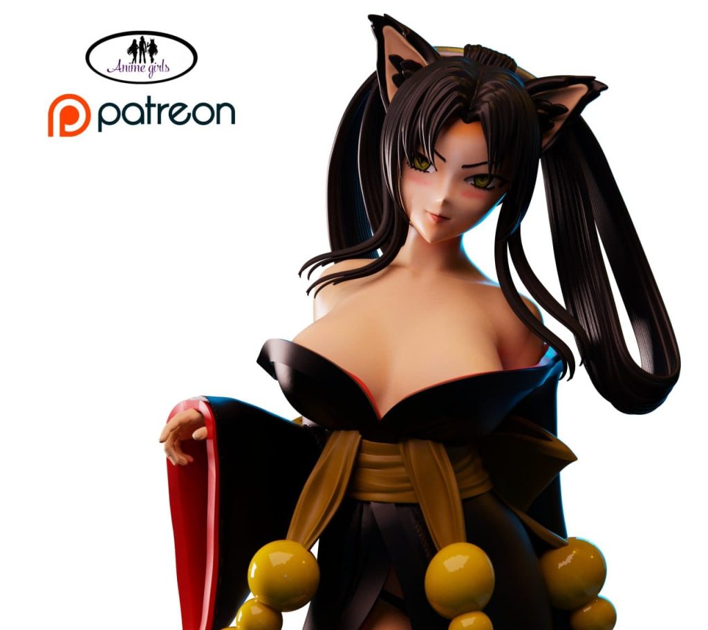 ANIME GIRLS 恶魔高中 魔族库洛鲁-P站图纸收藏馆