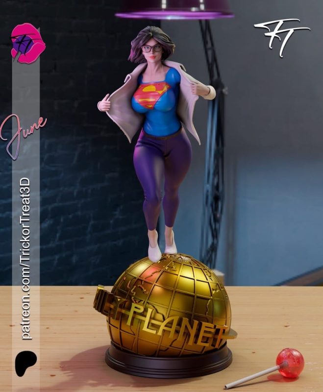 Trick DC漫画 露易丝·莱恩-P站图纸收藏馆