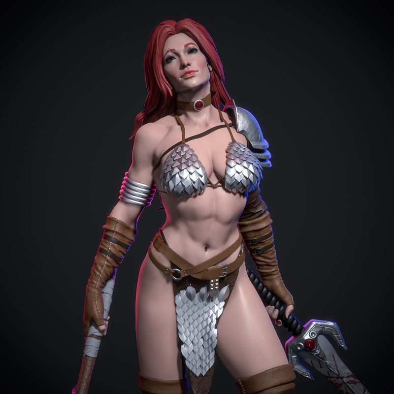 红发索尼娅-P站图纸收藏馆