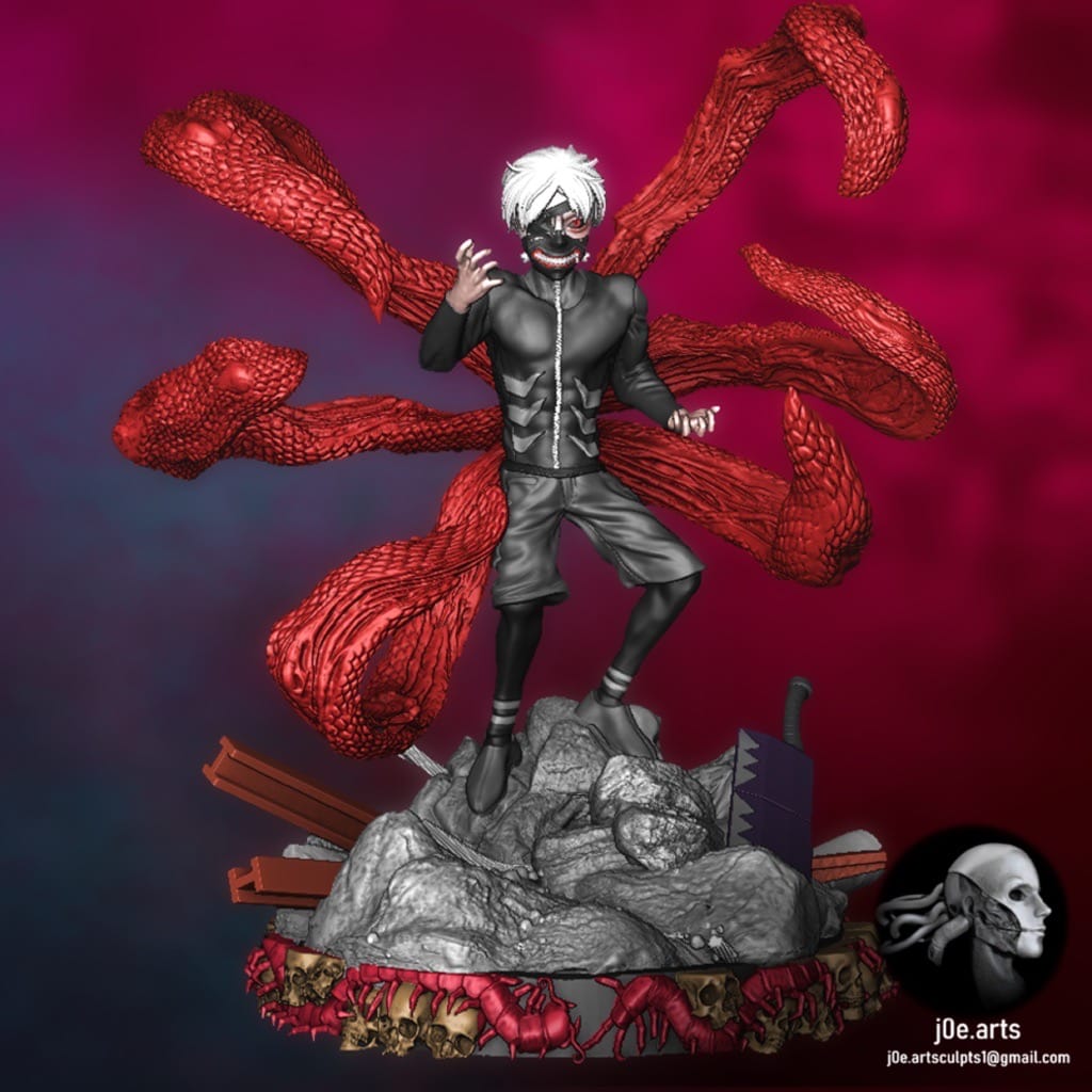 图片[1]-东京吃货 金木-P站图纸收藏馆