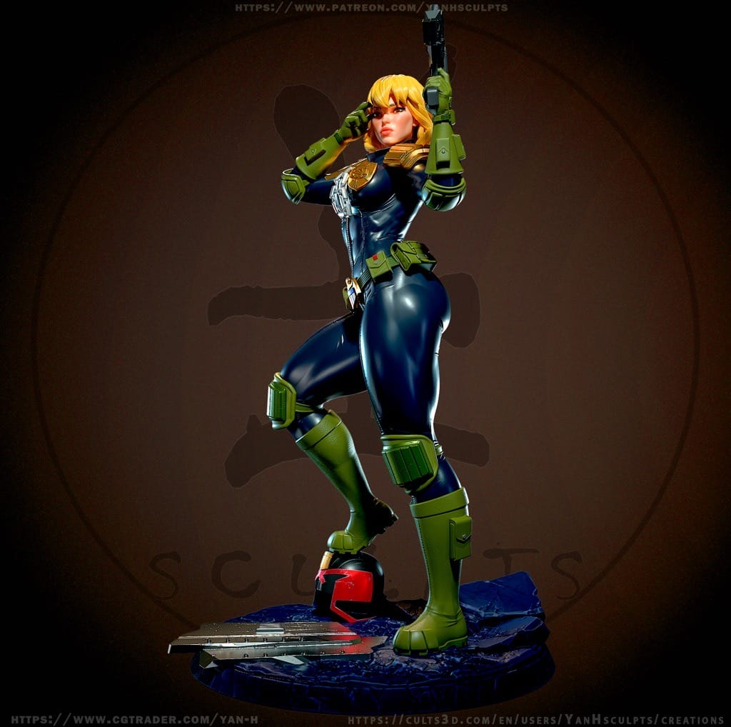 Yan H 新特警判官-P站图纸收藏馆