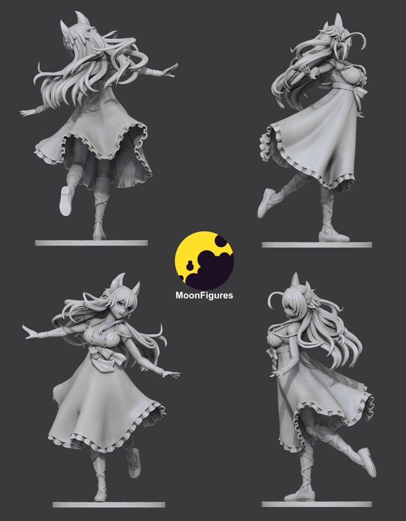 图片[2]-Moon Figures 从lv2开始开挂的原勇者候悠闲的异世界生活 芬里丝-P站图纸收藏馆