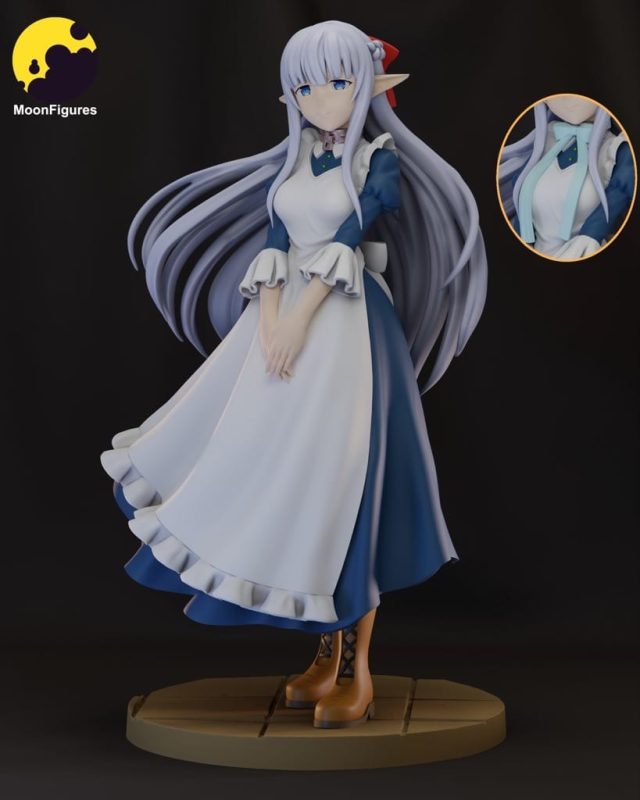 Moon Figures 身为魔王的我娶了奴隶精灵为妻 妮菲莉雅-P站图纸收藏馆