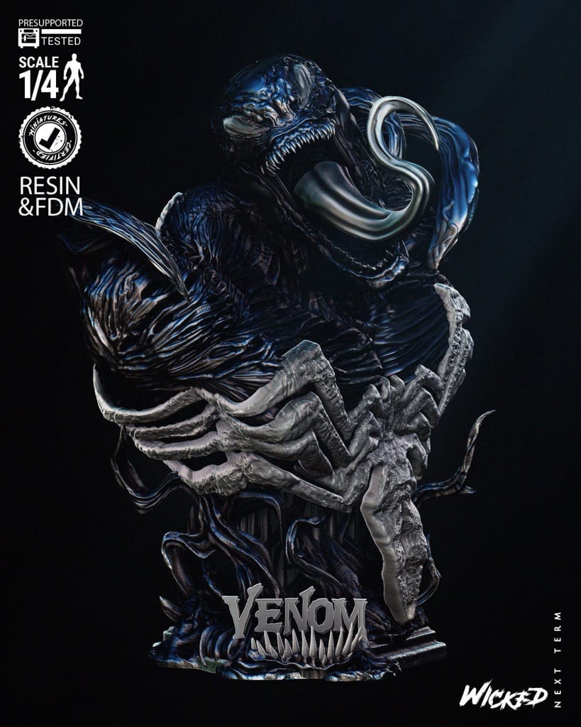 3DWicked 漫威 毒液-P站图纸收藏馆